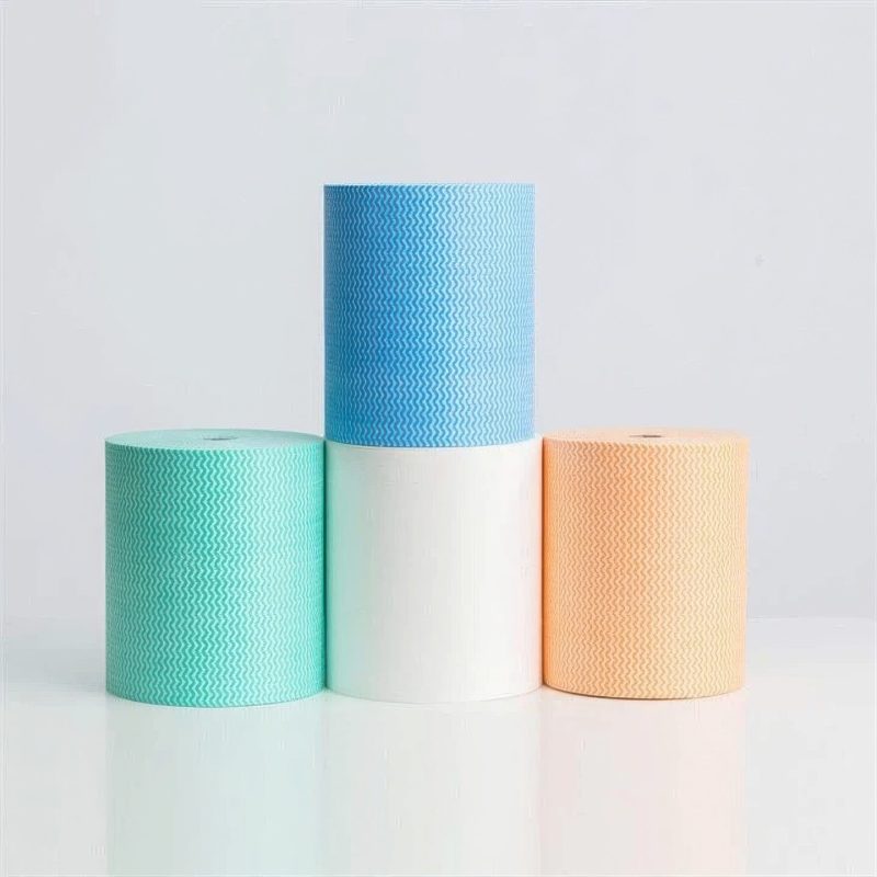 Disposable Nonwoven Cleaning Cloth Roll – OEM Kitchen Dish Towels (Multi-Purpose Wipes for Wholesale & Private Label)