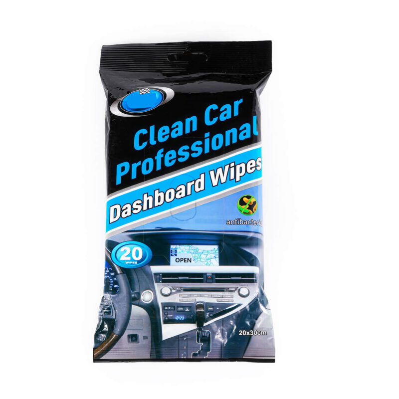 Multi-Purpose Disposable Car Cleaning Wet Wipes Leather Wash & Glass Cleaner Wipes (OEM & Wholesale Supply)