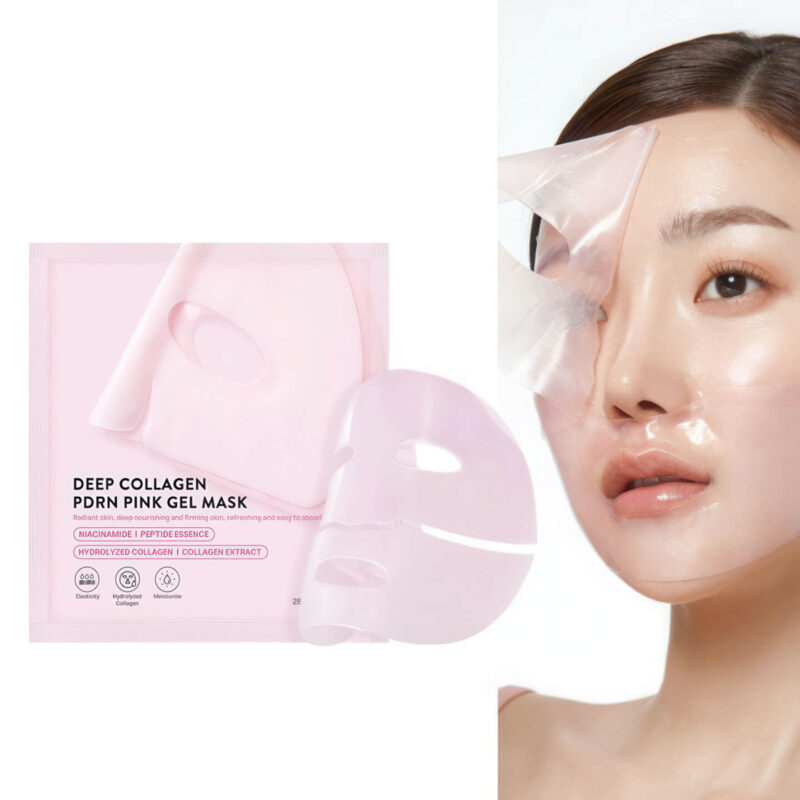 Collagen Sheet Korean Facial Mask Skincare for Glowing Skin (OEM & Wholesale Supply)