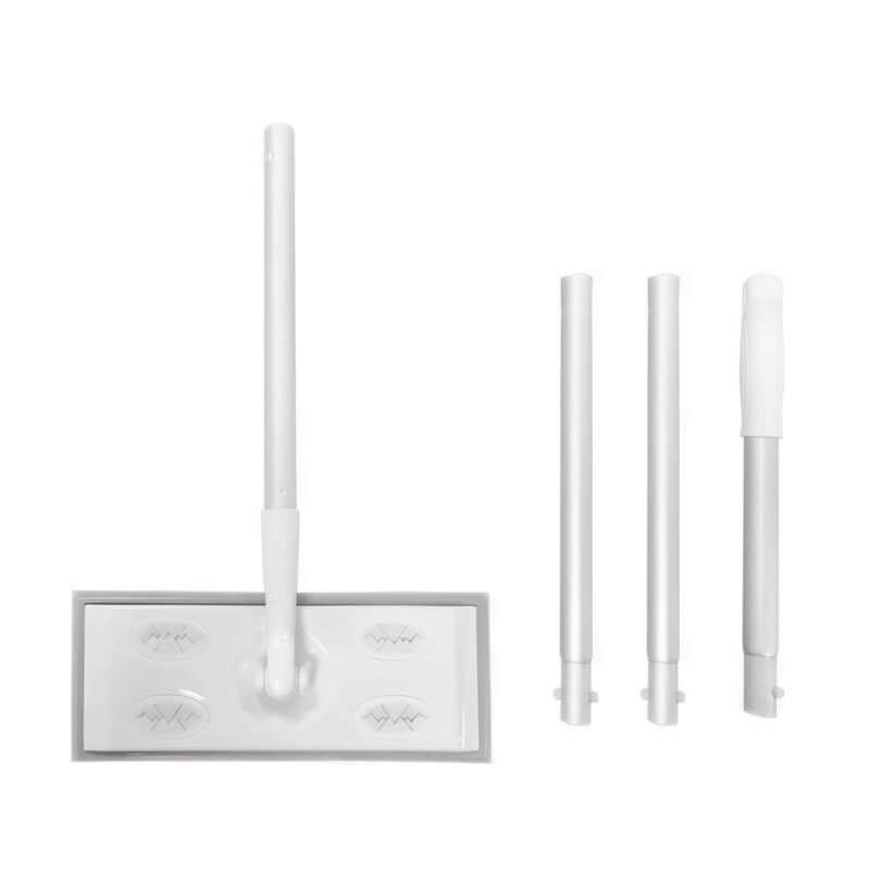 Household Floor Cleaning Flat Mop Set with Disposable Dry & Wet Cloth Heads (OEM & Wholesale Supply)