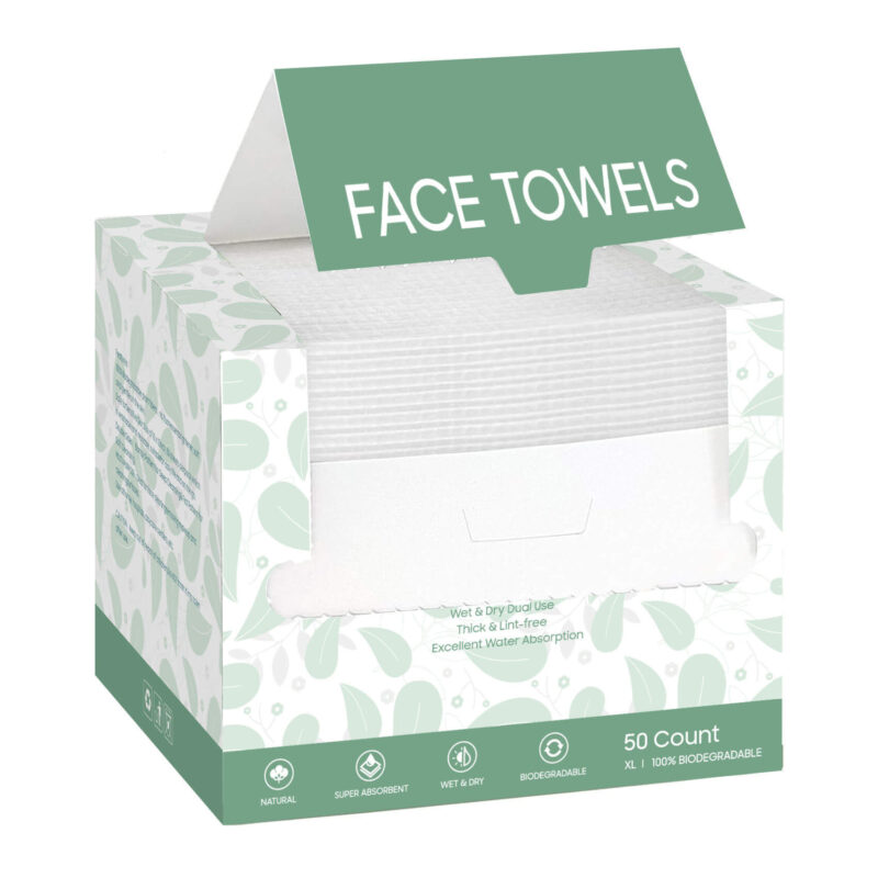 Factory Supply OEM Disposable Facial Towels Custom Logo Face Towels (OEM & Wholesale Supply)