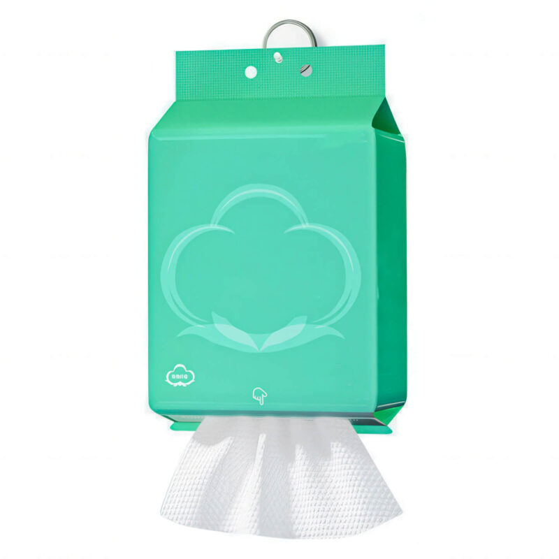 Factory Supply OEM Biodegradable Hangable Disposable Dry Wipes Facial Towels